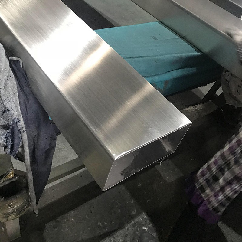 日照精密冷拔不锈钢无缝方管